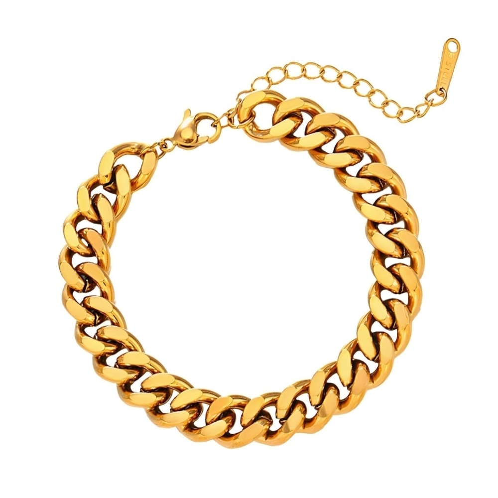 18K gold plated Stainless steel bracelet